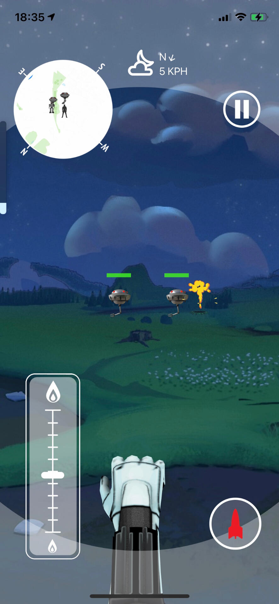 A screenshot of gameplay